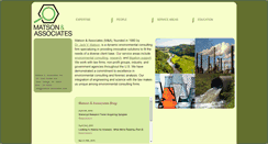 Desktop Screenshot of matson-associates.com